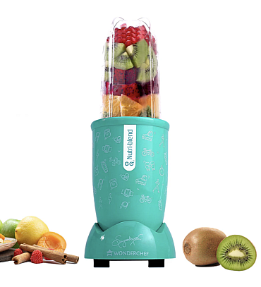 Nutri-blend GO, 22000 RPM 100% Full Copper Motor, 1 Unbreakable Jar, 400 W, 2 Years Warranty, Recipe book by Chef Sanjeev Kapoor, Mint